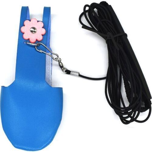 Bird Parrot Velvet Leather Diaper with Leash Harness Rope Cockatiel Pigeons Flight Suit Clothes Feces Pocket Pet Supply