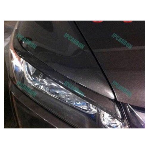 Fiberglass Headlight Eyelids Eyebrows for 2007-2009 Honda Stream