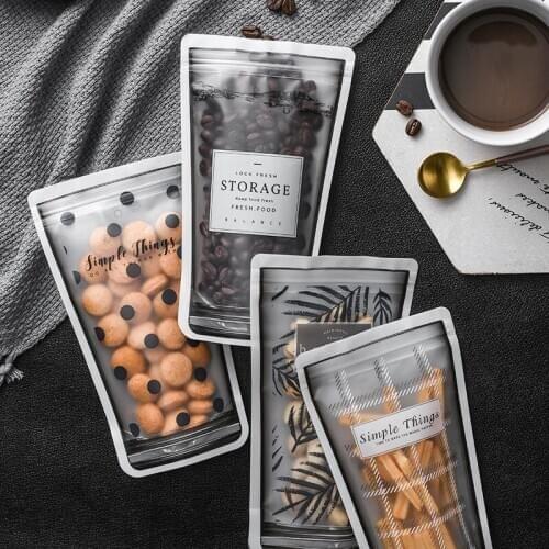 Fresh Bag Glass-Shaped Refrigerator Freshness Protection Package Travel Fruit Snacks Sealed Freshness Ziplock Bag Buggy Bag