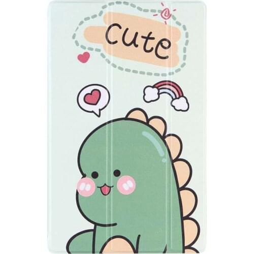 Ultra Slim Cute Unicorn Case For Lenovo Tab P11 TB-J606F J606N J606 Stand Foldable Transparent Back Cover