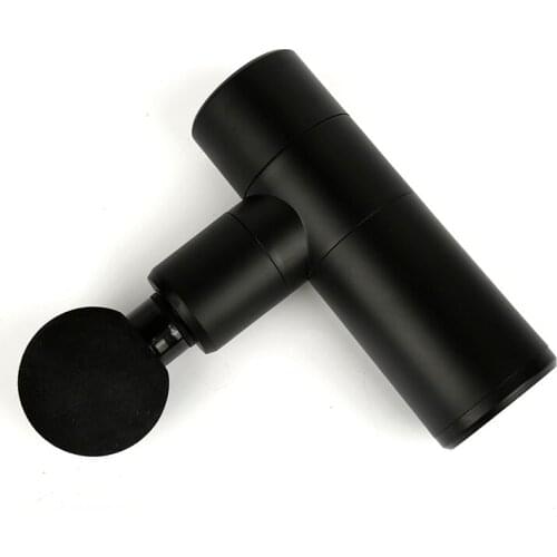 High-tech Fascia Gun Silent Work Mini Massage Gun Percussion Massager Deep Tissue Vibrating Muscle Relax 4 Heads Fascia Gun New