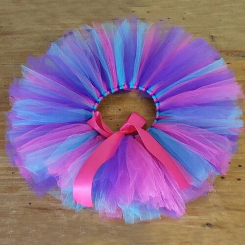 Baby Girl Tutu Skirt Kids Birthday Party Tutus Cake Smash Girls Dance Performance Tulle Skirt Newborn Photo Props 0-12Y