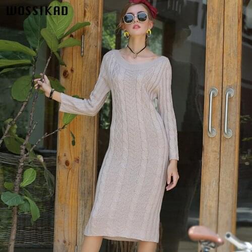 Boho Dress Women Twistedeate Dresse Woman Omen Dress Elegant Designer Dress Runway 2019 Mujer Long Fund Knitting Dress Vobe Ropa