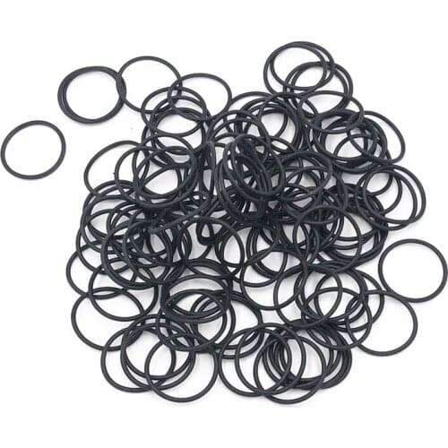 100Pcs Black O Ring NBR Sealing Rubber Ring Washer Gaskets OD 21/22/23/24/25/26/27/28/29/30mm x 2mm