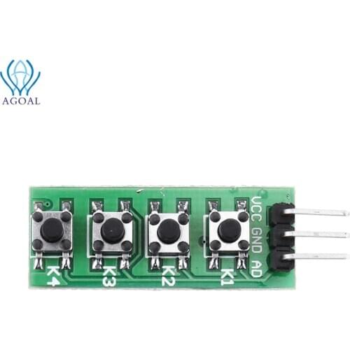 4 Keypad AD 4 Button module KC11B04 button switch for electronic bricks