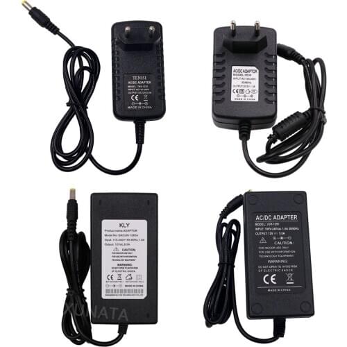 Power Adapter DC12V 2A 3A 5A Adaptor Power Switching Charger Supply EU Plug 220V To 12V For Led Strip Light Transformer Adapter