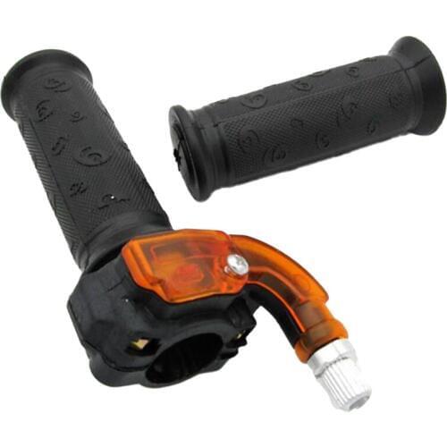 ATV Grip 7/8'' 22mm Twist Throttle Handle Grips For 43 47 49cc Engine Mini Pocket Dirt Bike ATV Quad ATV Accessories