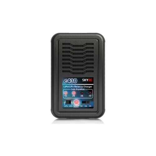 SKYRC e430 Balance Charger 2-4 cells lipo life Battery 30W 1A/2A/3A 100-240V AC Battery Charging