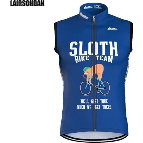 LairschDan 2021 Summer Racing Bike Cycling Jersey Sleeveless Mtb Bicycle Cycling Clothing Shirt Sleeveless Cycling Jersey Men