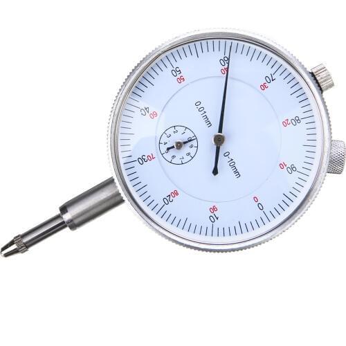 0.01mm Precision Indicator Gauge 0-10mm Dial Indicator High Accuracy Concentricity Measurement Instrument Resolution Indicator