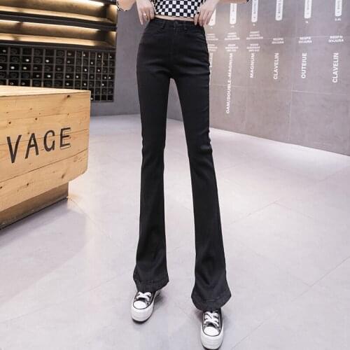 Женские джинсы клеш KarolyiDora China At AliExpress