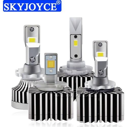 SKYJOYCE HID Ballast To LED D Series D1S D3S D4S D5S D8S D2S LED Headlight Bulb Kit No Error Canbus Auto LED Light 6000K White