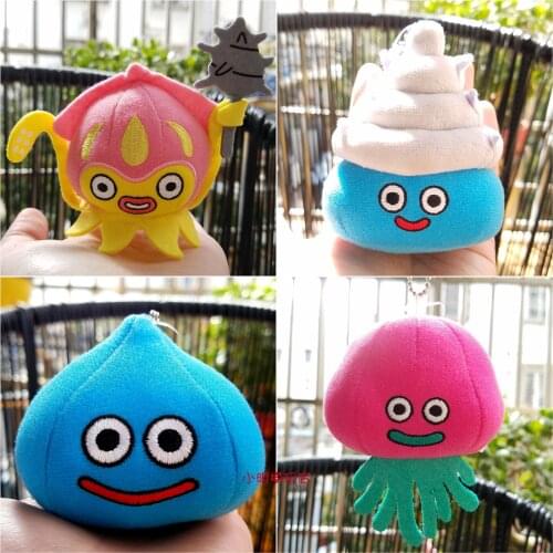 Slime Dragon Quest Square Enix 3" Mascot keychain Plush Toy Doll Japan