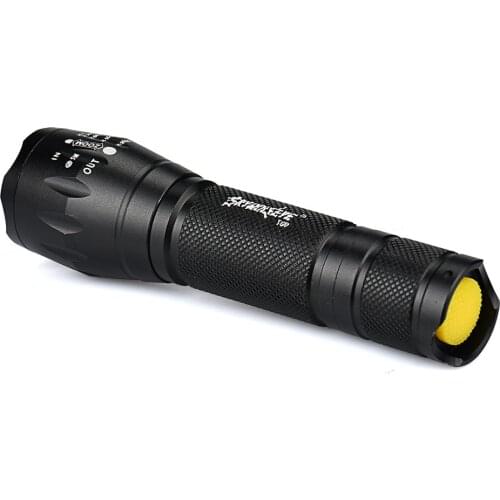Sirius Eye Tactical T6 Zoom Led Flashlight X800 G700 Zoom Waterproof Flashlight + Battery + Charger Flashlight Set Camping