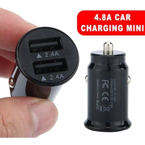 Replacement 5V 2.4A USB Port Cigarette Lighter High Quality Car Socket Charger Adapter For Mobile Phone iPhone Tablet