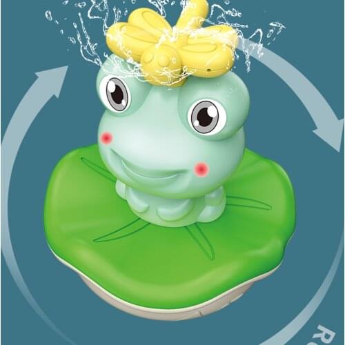 Toddlers Wind up Swimming Frog Toys Floating Water Toy Fun Bathtime Gift