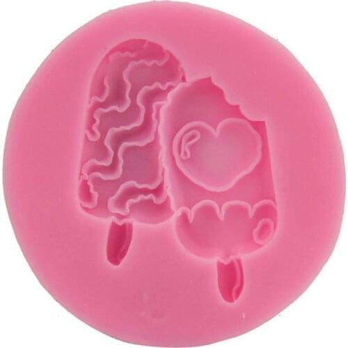 1pcs Lollipop Ice Cream Fondant Cake Mold Non-Stick Reusable DIY Cake Fondant Tools Baking DIY Kitchen Tools