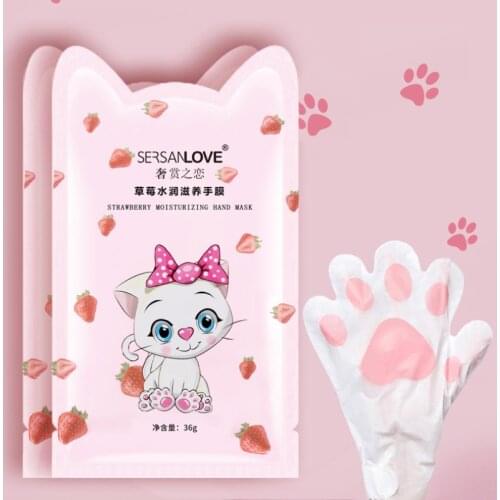 2Pcs Moisturizing Hand And Foot Mask Silk Skiing Improves Dry Exfoliating Remove Dead Skin Hydrating Hand Exfoliating Hand Mask