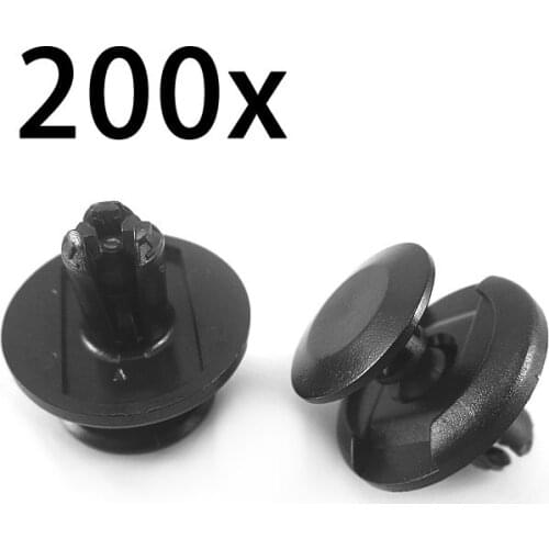 200 pcs Bumper Fender Clips case Fit ForMazda 2 3 5 6 Millenia MPV MX-6 Protege RX-8 Tribute