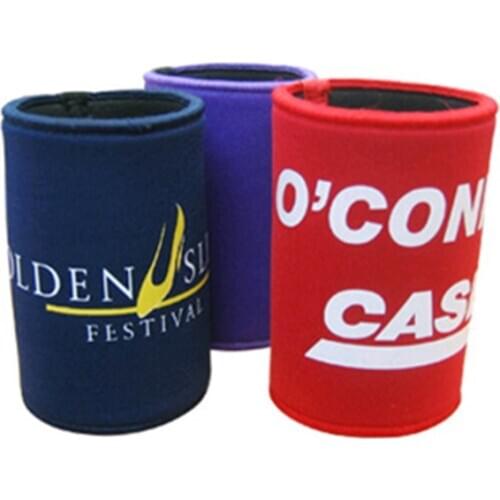 250pcs Top and Bottom Stitching Stubby holders With Customized LOGO Screen Printing,Beer Bottle Coolers with Base