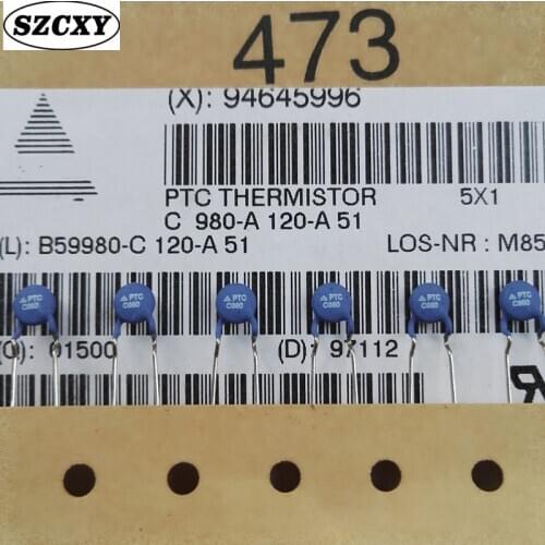 4PCS B59980-C 120-A51 PTC C980 PTCC980 temperature thermistor