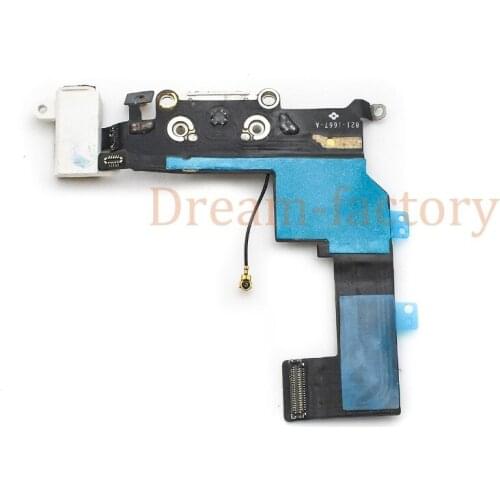 30pcs/lot USB Dock Connector Charging Port Flex Cable For iPhone 5 5S 5C SE USB Charger Plug Flex Cable Repair Parts Free DHL