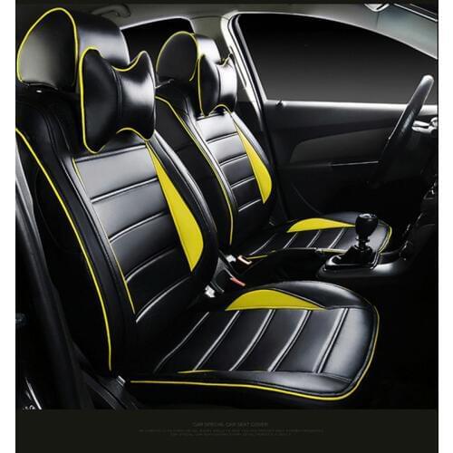 Automobile seat covers pu leather cushion set car original for Agila Vectra Zafira Astra GTC PAGANI ZONDA SAAB Spyker RAM HUMMER