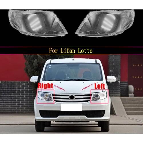 Auto Head Light Caps For Lifan Lotto ​Car Front Headlight Cover Lampshade Shell Headlamp Lamp Lens Glass Case