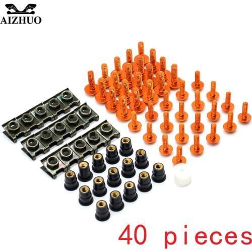 For honda CB1100 CRF1000L AFRICA TWIN CBF1000 CB600F CBF600 CBR600F Motorcycle Windscreen Fairing Bolts Nuts Screws Washer