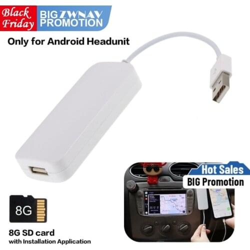 DE CZ Stock Carlinke USB Smart Link For Apple IOS CarPlay Dongle for Android gps Player Mini USB Carplay Stick with Android Auto