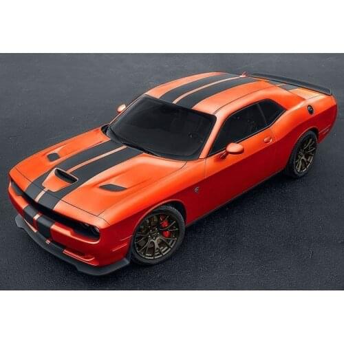 For 1Set All Cars Challenger 392, Scat Pack and Hellcat Dual Stripe Kit - Full Body Car styling