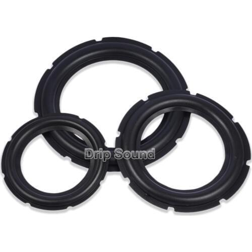 For 8"/10"/12" inch Audio Speaker Anti-oxidation Rubber Edge Bass Subwoofer Woofer Surround Circle Repair Parts #WIDE 2