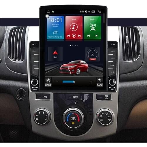 IPS DSP Tesla Screen Android 10 For KIA Forte Cerato 2008 - 2011 Car Multimedia Player Audio Radio stereo GPS Navi Head Unit DSP