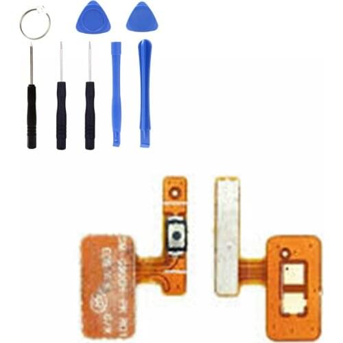 Volume Audio Mute Power ON OFF Button Key Flex Cable Repair Kit Gift FOR Samsung S5 İ9600
