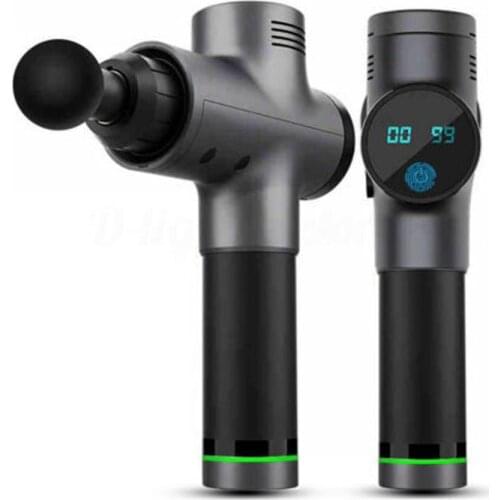 Myofascial Physiotherapy Instrument Mute Touch Screen Fascia Gun Massage Gun Warp Film Impact Muscle Relaxation Deep Massager