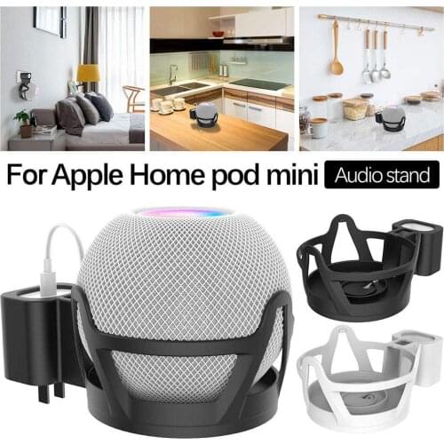 Wall Mount Holder Stand Hanger for Amazon Echo Dot 4th Generation Apple Home pod mini Indoor Speaker Sound Box Holder Case