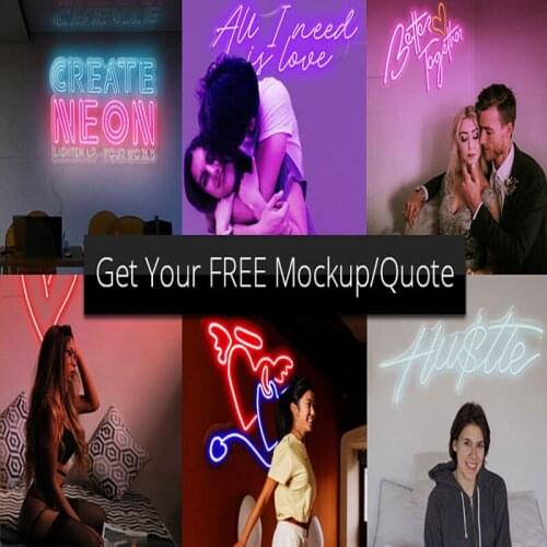 OHANEONK Neon Custom Custom Neon Sign Sign Wedding Neon lights Sign Personalized Neon Sign Neon Lights Custom Neon Sign Ar