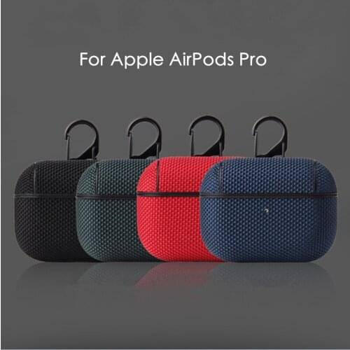 Nylon Cases For Apple Airpods pro Protective Bluetooth Wireless Earphone Cover For Apple Air Pods Pro Case for Airpods pro
