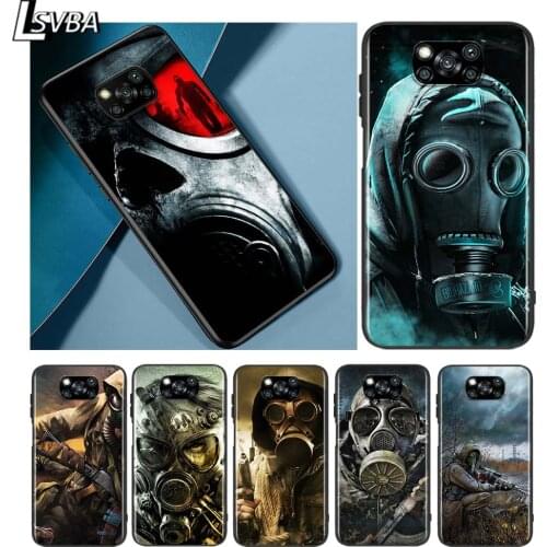 Stalker Clear sky for Xiaomi Poco X3 NFC X2 M3 M2 F2 F3 Pro C3 F1 A2 Lite Mix3 Play Silicone Soft Black Phone Case