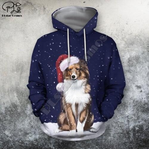 PLstar Cosmos Merry Christmas Santa Claus 3D Printed Hoodies Sweatshirts Zip Hooded For Men And Women Casual Streetwear Style-34