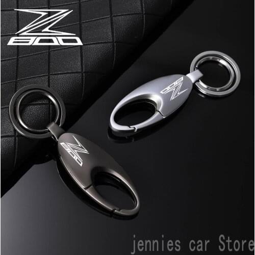 Universal fashion motorcycle Alloy Keyring Keychain For KAWASAKI z800 Z 800 2013 2014 2015 2016