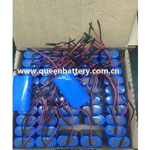 1S2P 3.6v 3.7v QB18650 5200mah 6000mah QB 18650 outdoor sound equipment battery pack LED power bank monitor device battery