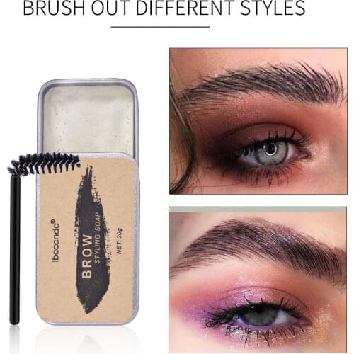 1PC 3D Feathery Brows Setting Gel Waterproof Soap Brow Makeup Kit Lasting Eyebrow Gel Women Eyebrow Tint Pomade Cosmetics TSLM2