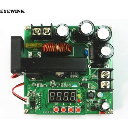 B900W Input 8-60V to 10-120V 900W DC Converter High Precise LED Control Boost Converter DIY Voltage Transformer Module Regulator