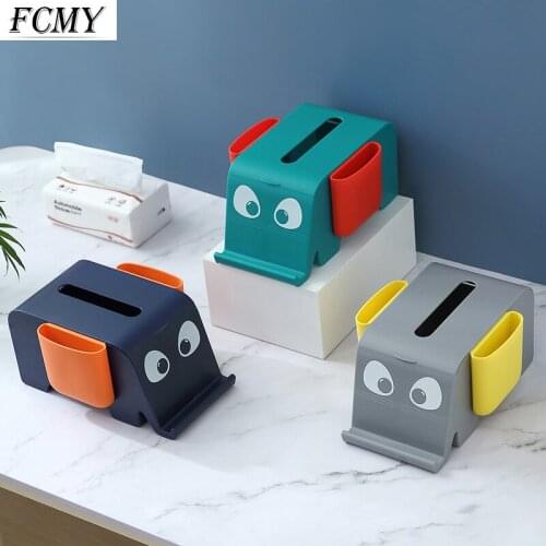 Desk Pen Holder Cute Elephant Shaped Mobile Phone Stand Sundries Organizer Storage Box Office Stationery Stationery Supplies