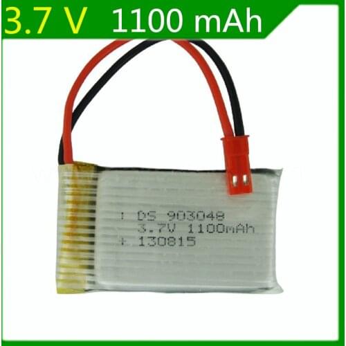 3.7V 1100mAh 903048 lithium polymer battery Flygt special Lipo battery 902540 15C JST plug 3.7v lipo battery 3.7v