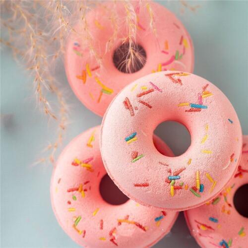 Kitchen accessories Doughnut bath salt ball explosion bath ball bubble bomb Bathroom gadgets