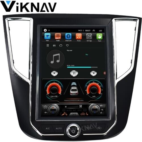 Android tesla style car radio stereo DVD player For ZOTYE sr7 2016 multimedia player car GPS navigation MP4 player