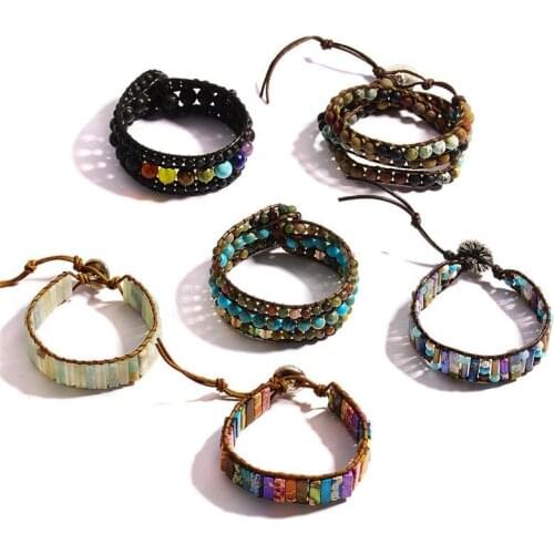 Belleper Leather Bracelets