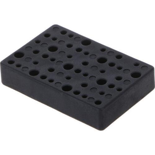 45 Holes Electric Drill Bit Storage Block Box Drill Head Holder Organizer Case